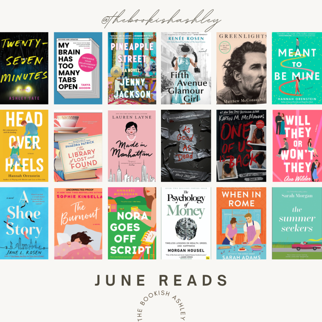 A Literary Adventure: My June Reading&nbsp;Journey