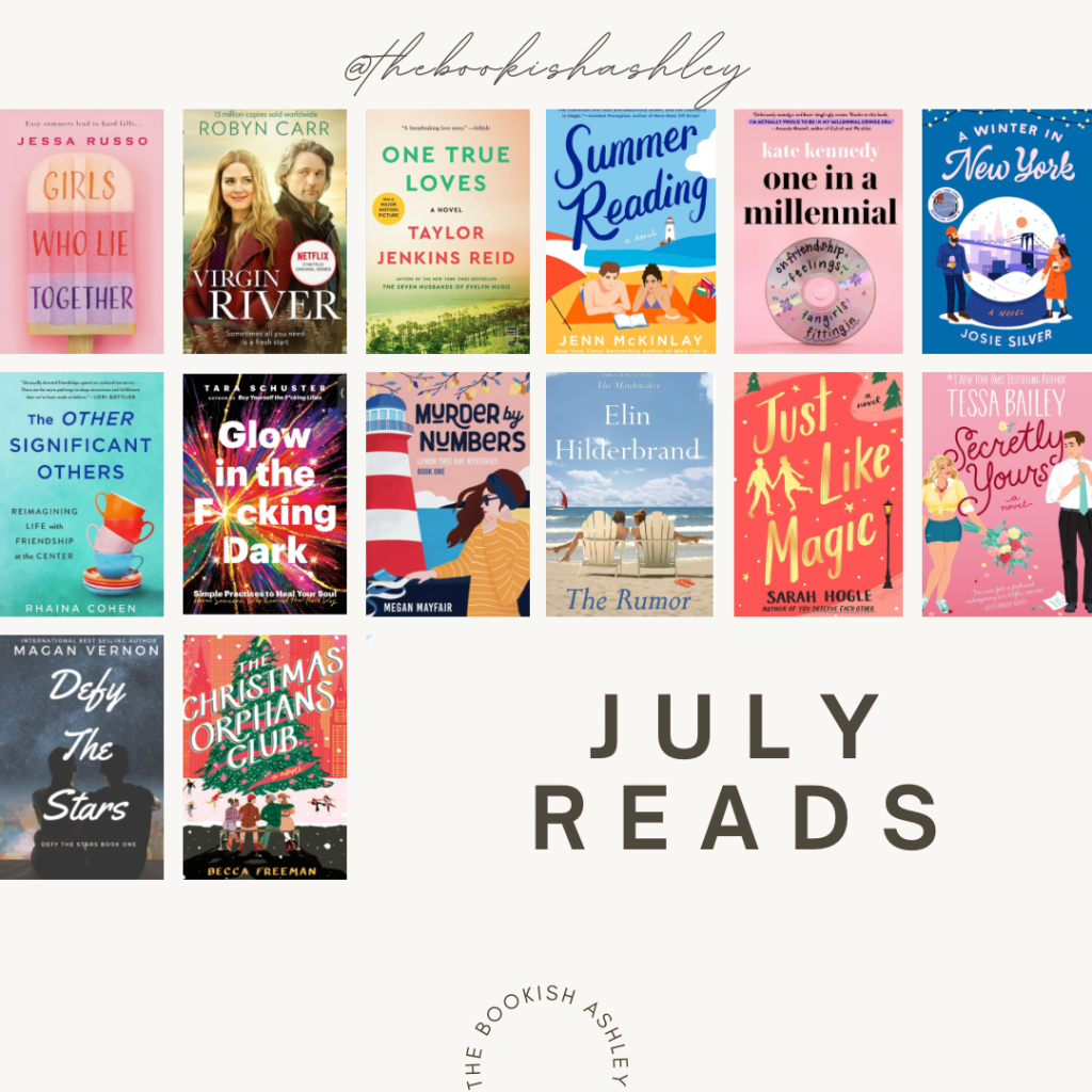 My July Bookshelf: A Month of Literary&nbsp;Escapades