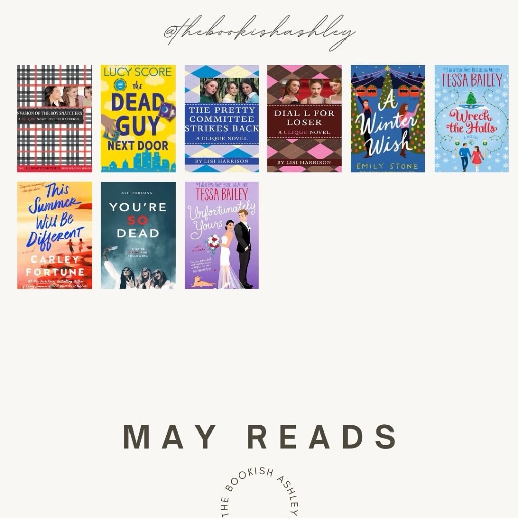 📕 May 2024 Books Read: A Month of Thrills, Laughs, and Heartfelt&nbsp;Moments
