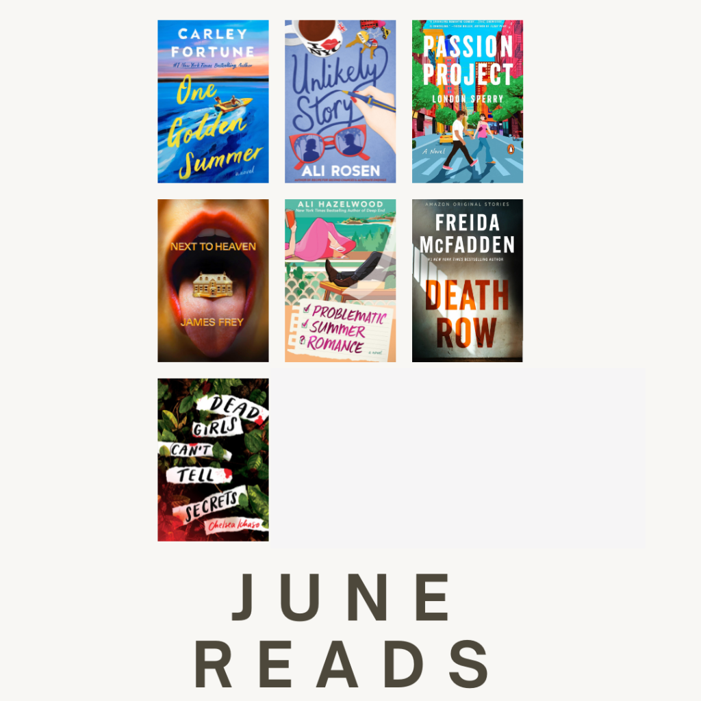 June Reads Recap: From Sun-Soaked Romance to Chilling&nbsp;Thrillers