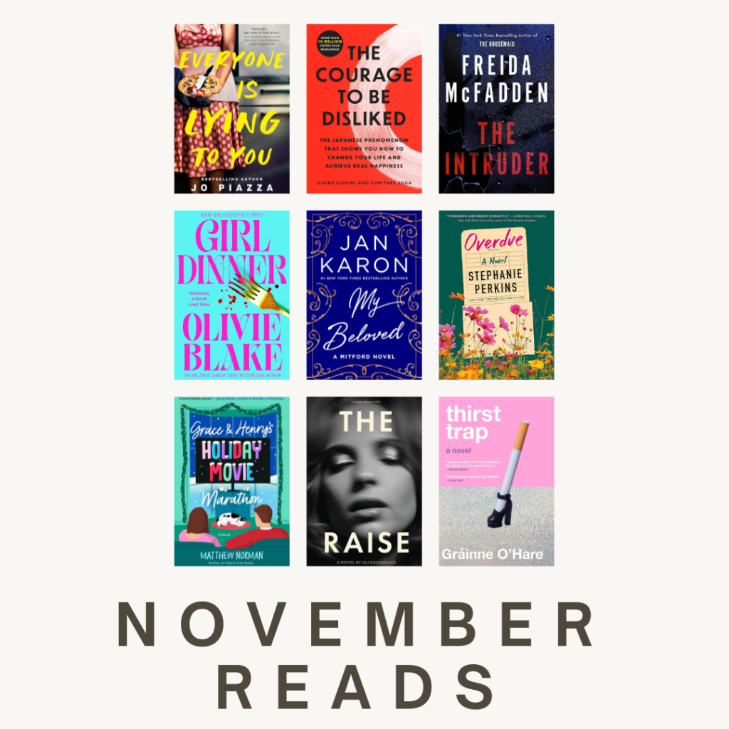 November Reads: A Cozy Mix of Thrills, Heart, & Holiday&nbsp;Magic